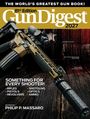 Texte: "The World's Greatest Gun Book!", "81st Edition Gun Digest 2027", "Something for Every Shooter!", "Edited by Philip P. Massaro". 

Ein Gewehr auf Holzuntergrund.
