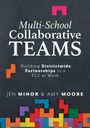 "Multi-School Collaborative Teams" ist der Titel, bunte Tetris-artige Formen verzieren den unteren Rand.
