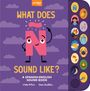"What Does N Sound Like? A Spanish-English Sound Book". Das "N" ist als Cartoon mit Augen und Mund dargestellt.