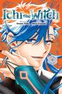 "Ichi the Witch", Story von Osamu Nishi, Art von Shiro Usazaki. Ein Manga-Charakter mit blauen Haaren lächelt.