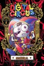 "The Amazing Digital Circus", "Art by Sakura", verspielte Figur mit bunter Narrenkappe, große Augen, goldene Verzierungen.