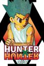 "YOSHIHIRO TOGASHI HUNTER X HUNTER 16-17-18." Eine Illustration zeigt einen entschlossenen Jungen mit stacheligen Haaren.