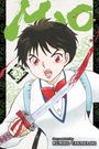 "26, Story and Art by Rumiko Takahashi." Ein entschlossener Charakter mit roten Augen und Schwert in Manga-Stil.