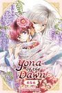 „Yona of the Dawn 4・5・6“; Story & Art by Mizuho Kusanagi. Zwei Manga-Charaktere, umgeben von lila Blüten.