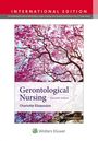"INTERNATIONAL EDITION", "Gerontological Nursing", "Charlotte Eliopoulos". Baum mit rosa Blüten im Hintergrund.