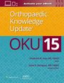 Titel: Orthopaedic Knowledge Update 15. Herausgeber: Frederick M. Azar, Grant E. Garrigues. Farben: Gelb und Blau.