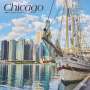 Browntrout: Chicago 2025 12 X 24 Inch Monthly Square Wall Calendar Plastic-Free, KAL