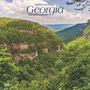 Browntrout: Georgia Wild & Scenic 2025 12 X 24 Inch Monthly Square Wall Calendar Plastic-Free, KAL