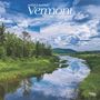 Browntrout: Vermont Wild & Scenic 2025 12 X 24 Inch Monthly Square Wall Calendar Plastic-Free, KAL