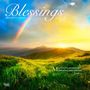 Browntrout: Blessings 2025 12 X 24 Inch Monthly Square Wall Calendar Plastic-Free, KAL