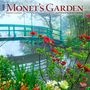 Browntrout: Monet's Garden 2025 12 X 24 Inch Monthly Square Wall Calendar Plastic-Free, KAL