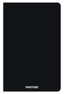 Browntrout: Pantone Official Black 5.25 X 8.25 Inch Lined Compact Journal Non-Dated, KAL
