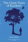 „The Gum Trees of Kerikeri“ von Lynn Jenner; Auszeichnung für Poesie. Silhouetten eines Baums, einer Person und eines Vogels.