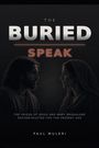 „The Buried Speak“: Zwei Menschen in der Seitenansicht, dunkel und geheimnisvoll dargestellt.