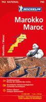 Michelin Nationalkarte Marokko 1 : 1.000 000, KRT