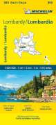 : Lombardia - Michelin Local Map 353, KRT