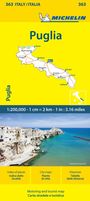 Michelin: Michelin Map Italy: Puglia 363, KRT