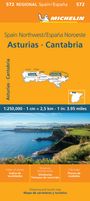 : Asturias Cantabria - Michelin Regional Map 572, KRT