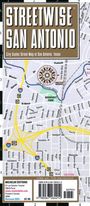 Michelin: Streetwise San Antonio Map - Laminated City Center Map of San Antonio, Texas, KRT