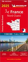 : Northwestern France 2025 - Michelin National Map 706, KRT