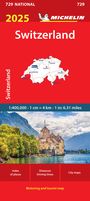 Michelin: Switzerland 2025 - Michelin National Map 729, KRT