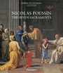 Text: "Nicolas Poussin: The Seven Sacraments." Gemälde mit biblischer Szene, Menschen agieren in historischen Gewändern.