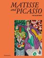 "Matisse & Picasso", Yve-Alain Bois. Illustration: Frau in buntem Raum auf Sofa.