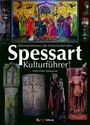 „Dokumentationen alter Kulturlandschaften. Spessart Kulturführer. Wolf-Dieter Raftopoulo.“ Gemälde von Heiligen in leuchtenden Farben.