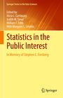 : Statistics in the Public Interest, Buch