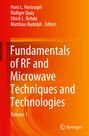 : Fundamentals of RF and Microwave Techniques and Technologies, Buch,Buch