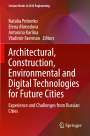 : Architectural, Construction, Environmental and Digital Technologies for Future Cities, Buch