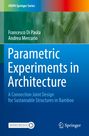 Andrea Mercurio: Parametric Experiments in Architecture, Buch