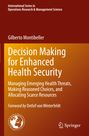 Gilberto Montibeller: Decision Making for Enhanced Health Security, Buch