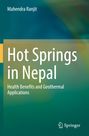 Mahendra Ranjit: Hot Springs in Nepal, Buch