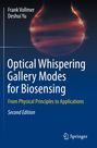 Deshui Yu: Optical Whispering Gallery Modes for Biosensing, Buch