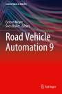 : Road Vehicle Automation 9, Buch