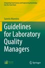 Saverio Mannino: Guidelines for Laboratory Quality Managers, Buch