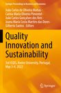 : Quality Innovation and Sustainability, Buch