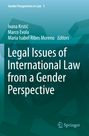 : Legal Issues of International Law from a Gender Perspective, Buch