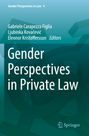 : Gender Perspectives in Private Law, Buch