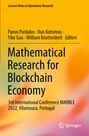 : Mathematical Research for Blockchain Economy, Buch