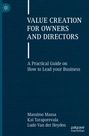 Massimo Massa: Value Creation for Owners and Directors, Buch