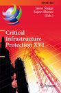 : Critical Infrastructure Protection XVI, Buch