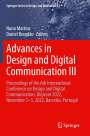 : Advances in Design and Digital Communication III, Buch