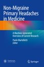 : Non-Migraine Primary Headaches in Medicine, Buch