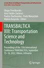 : TRANSBALTICA XIII: Transportation Science and Technology, Buch