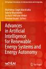: Advances in Artificial Intelligence for Renewable Energy Systems and Energy Autonomy, Buch