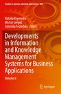 : Developments in Information and Knowledge Management Systems for Business Applications, Buch