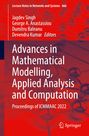 : Advances in Mathematical Modelling, Applied Analysis and Computation, Buch