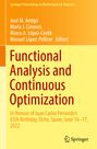 : Functional Analysis and Continuous Optimization, Buch
